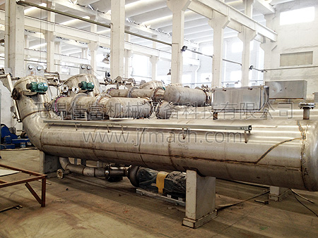 毛毛蟲(chóng)內(nèi)走布高溫高壓染色機(jī)（車間生產(chǎn)圖）